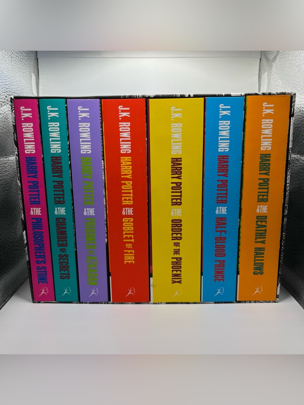 Harry Potter Complete Collection 7 Book Box Set Bloomsbury UK Adult Edition LN